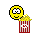 smiley popcorn